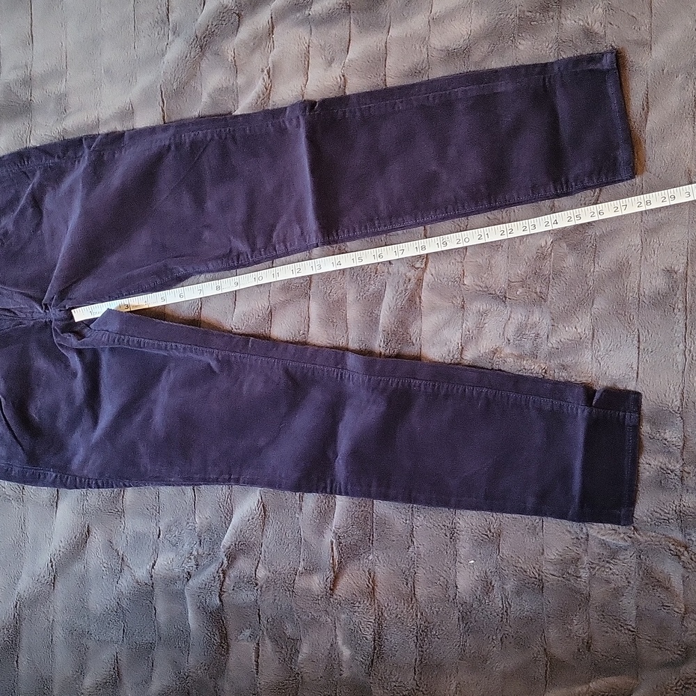 Corduroy Low-Rise Slim Leg Pants From Old Navy Size 8, New! - Picture 8 of 13